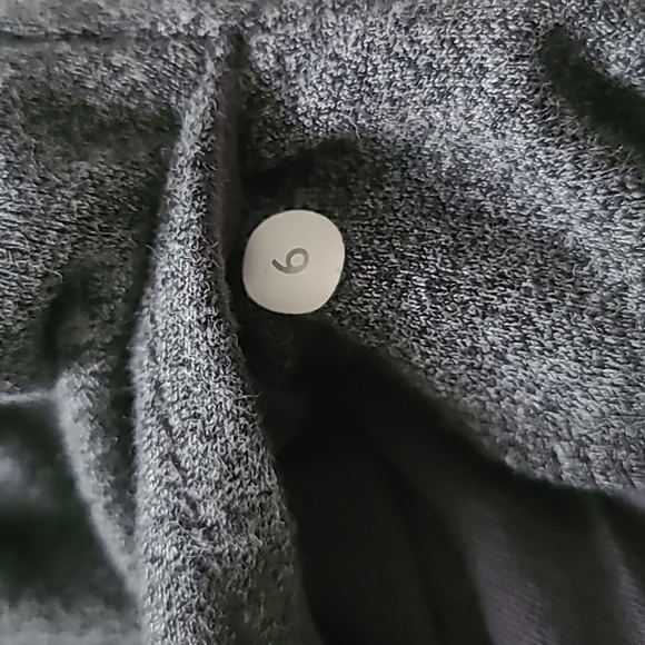 Lululemon Massive Collar Gray Wrap Jacket Women's, Size 6 - Picture 7 of 10